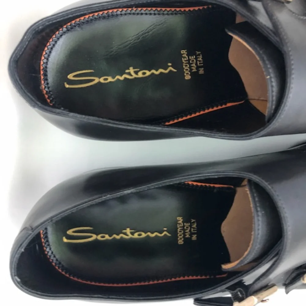 Like New Santoni Charcoal Shoe size 11